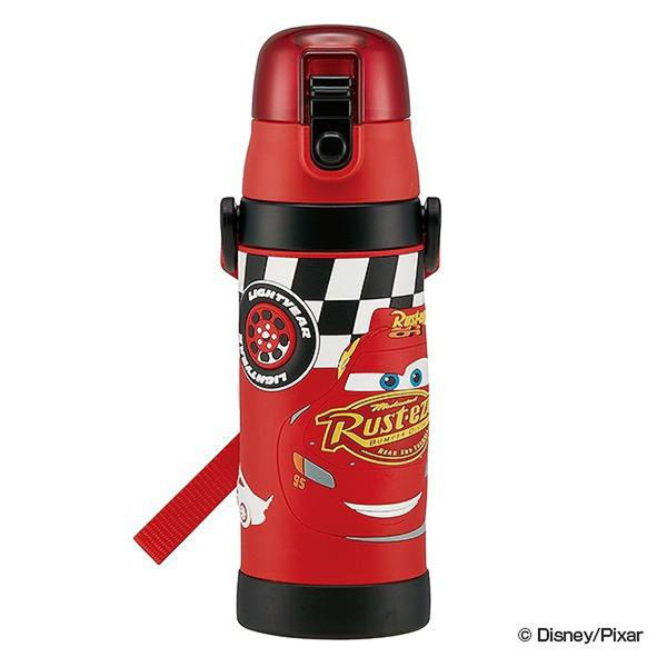 水筒ステンレス直飲み3Dロック付ダイレクトボトルカーズ480ml子供