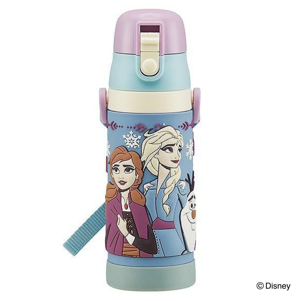 アナ雪水筒 スケーター 水筒 ステンレス 直飲み 軽量 ダイレクトボトル アナと雪の