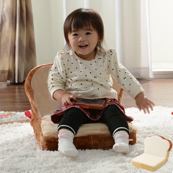 座椅子プチパン座椅子リクライニング式約幅36cmリクライニング食パン座イス食パン