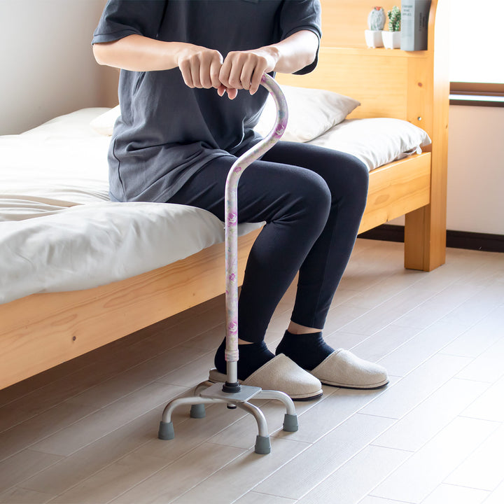 杖4点杖自立式ステッキ伸縮多脚杖介護