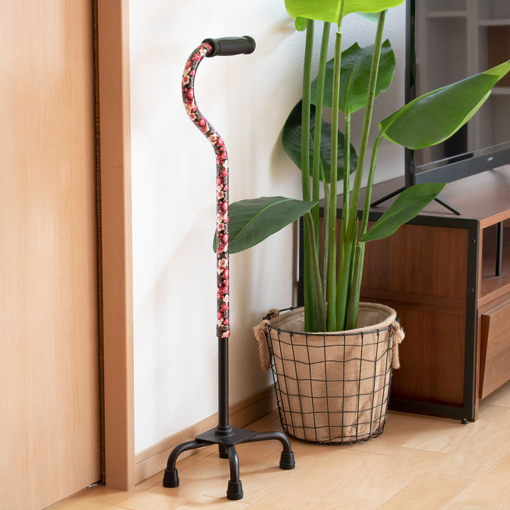 杖4点杖自立式ステッキ伸縮多脚杖介護