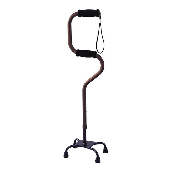 杖らくらく4点杖自立式ステッキ伸縮多脚杖介護