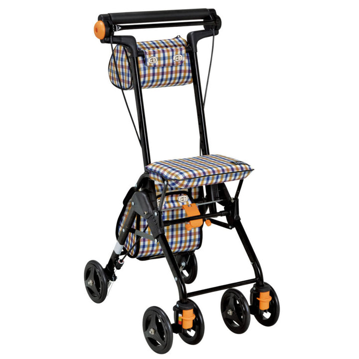 チェックブルー