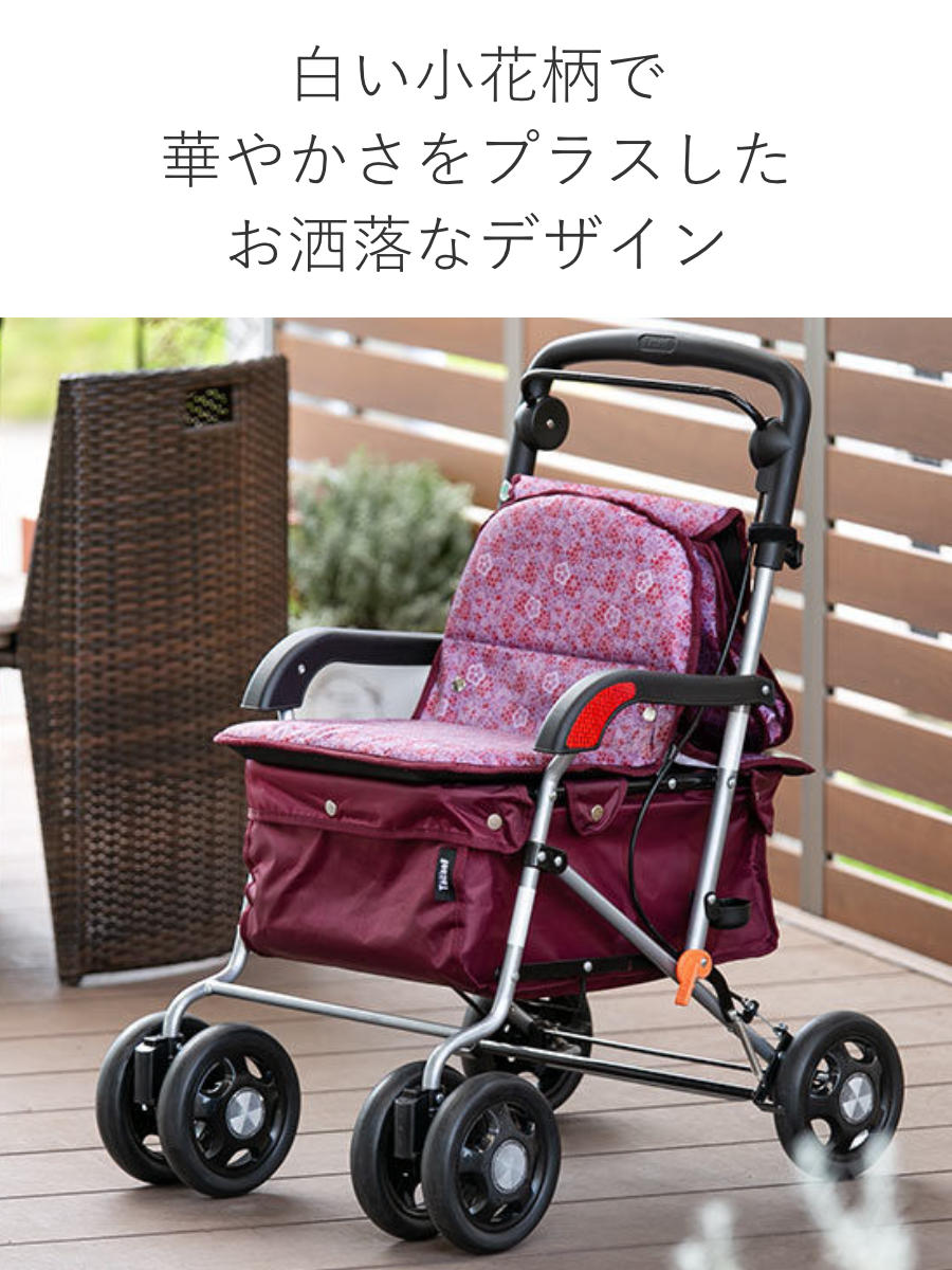 シルバーカー　ミニティ　フラワーG シルバーカー ミニティ フラワーG 【公式通販】