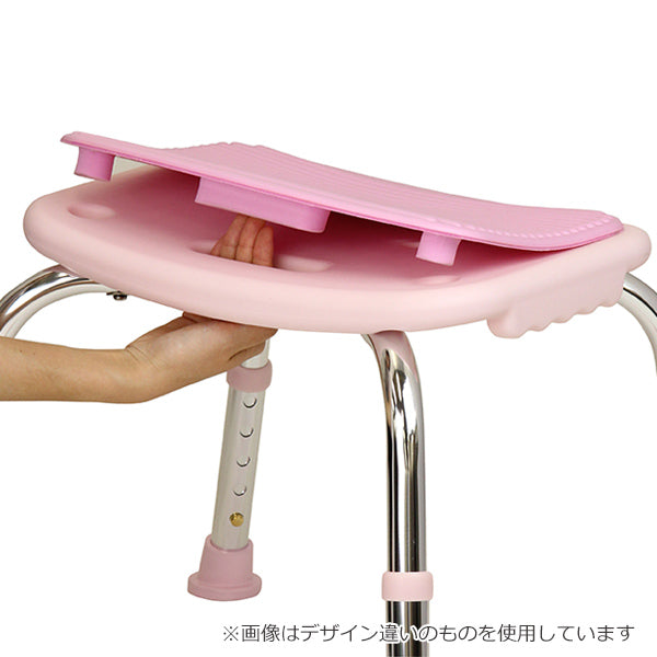 シャワーチェア背付5段階高さ調整組立式テイコブシャワーベンチ介護イス