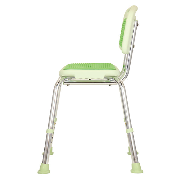 シャワーチェア背付5段階高さ調整組立式テイコブシャワーベンチ介護イス