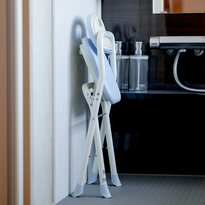 シャワーチェア背付折りたたみ3段階高さ調整テイコブシャワーベンチ介護イス