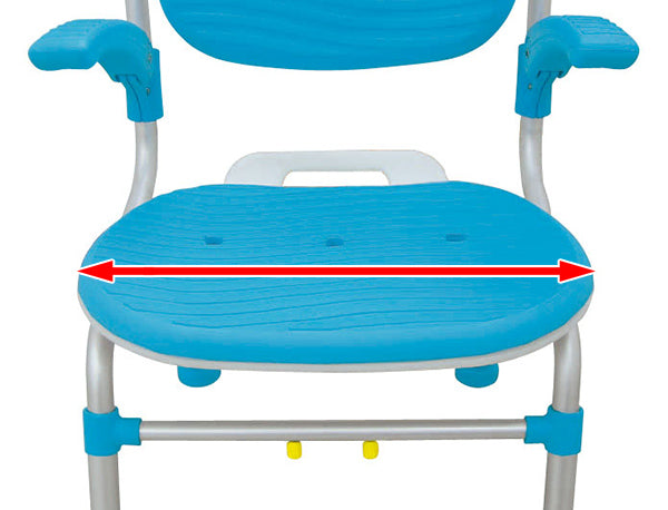 シャワーチェア背付肘かけ付折りたたみ5段階高さ調整テイコブシャワーベンチ介護イス