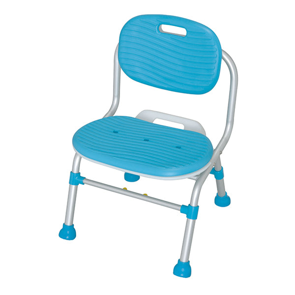シャワーチェア背付折りたたみ5段階高さ調整テイコブシャワーベンチ介護イス
