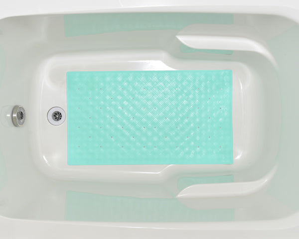 バスマット浴槽吸盤付介護用品グリーン
