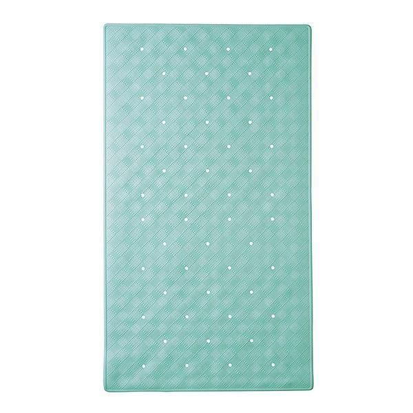 バスマット浴槽吸盤付介護用品グリーン