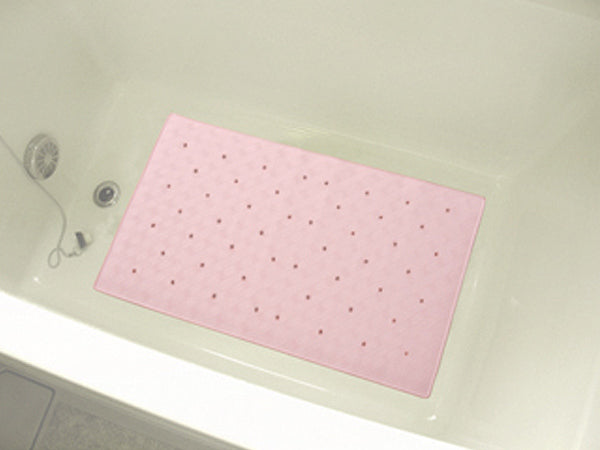 バスマット浴槽吸盤付介護用品ピンク