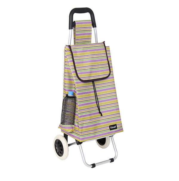 ショッピングカート大容量折りたたみアルミ製バッグ付