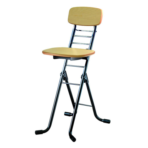 折りたたみ椅子高さ調節6段階調節リリィチェア木製スチール