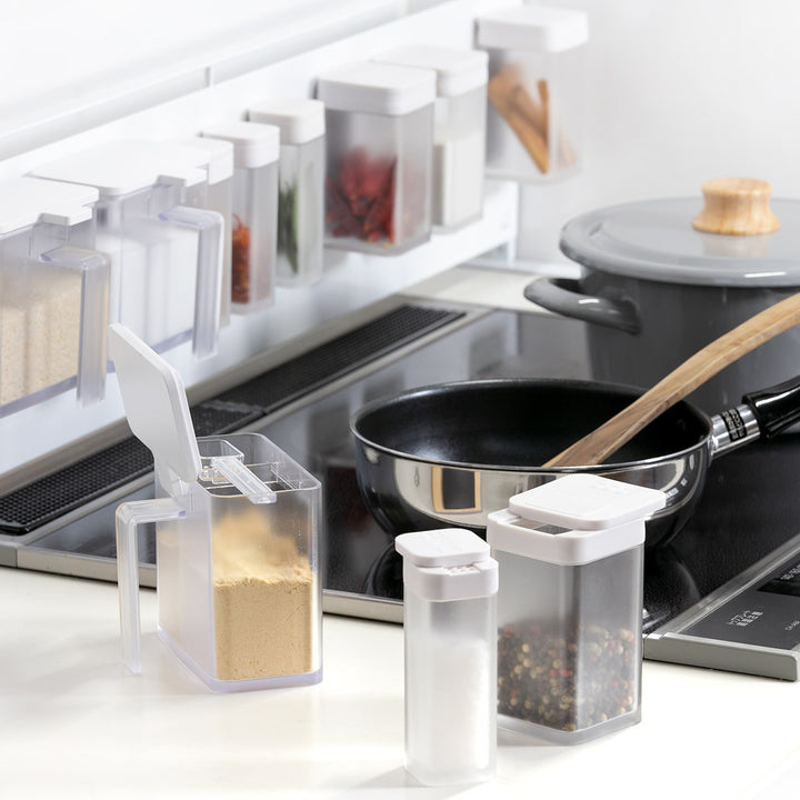 山崎実業towerマグネット小麦粉＆スパイスボトルタワー