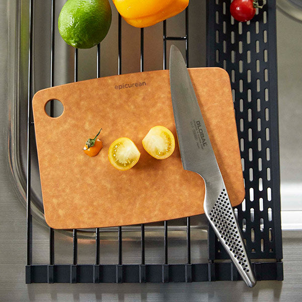 山崎実業tower折り畳み水切りタワーシリコーントレー付きL