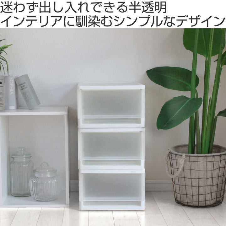 収納ボックスストラクローゼット棚上幅28×奥行36×高さ18cm