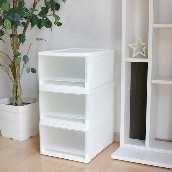 収納ボックスストラクローゼット棚上幅28×奥行36×高さ18cm