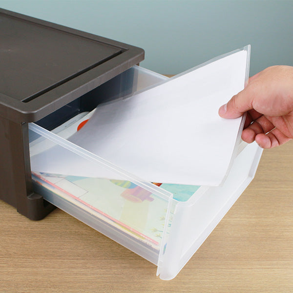 収納ボックスストラクローゼット棚上幅28×奥行36×高さ18cm