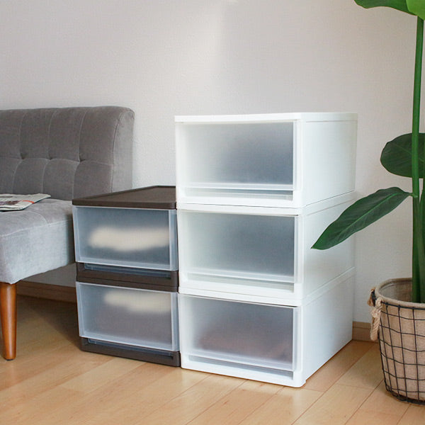 収納ボックスストラクローゼット棚上幅34×奥行42×高さ22cm