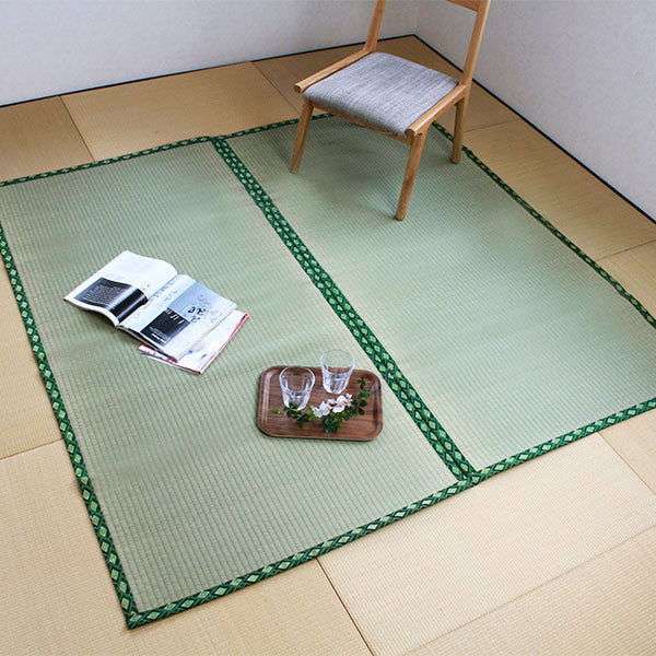 ラグい草上敷伊勢江戸間引目1畳