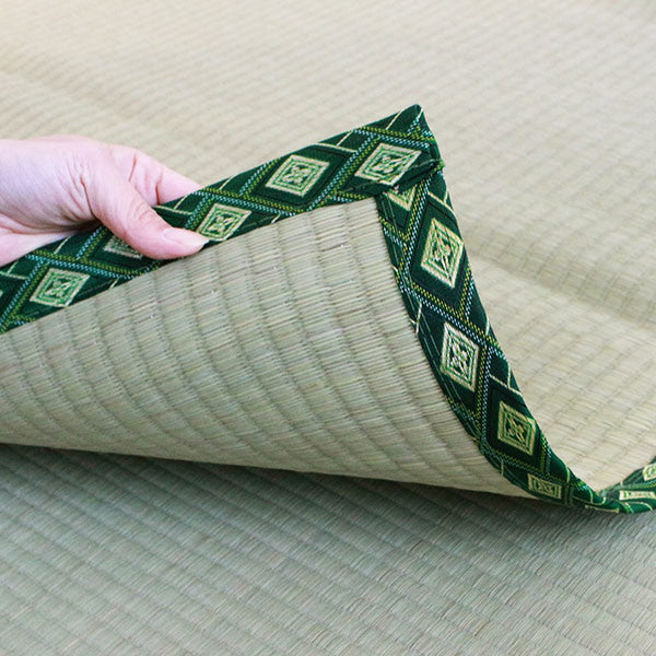 ラグい草上敷伊勢江戸間引目4.5畳