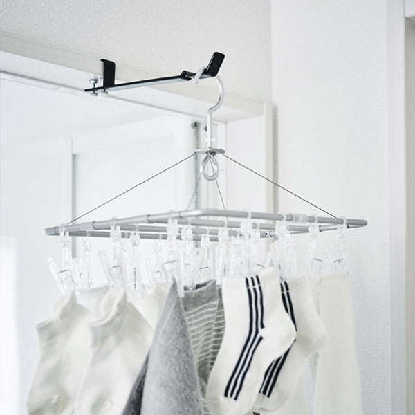 山崎実業towerランドリー室内干しハンガータワー