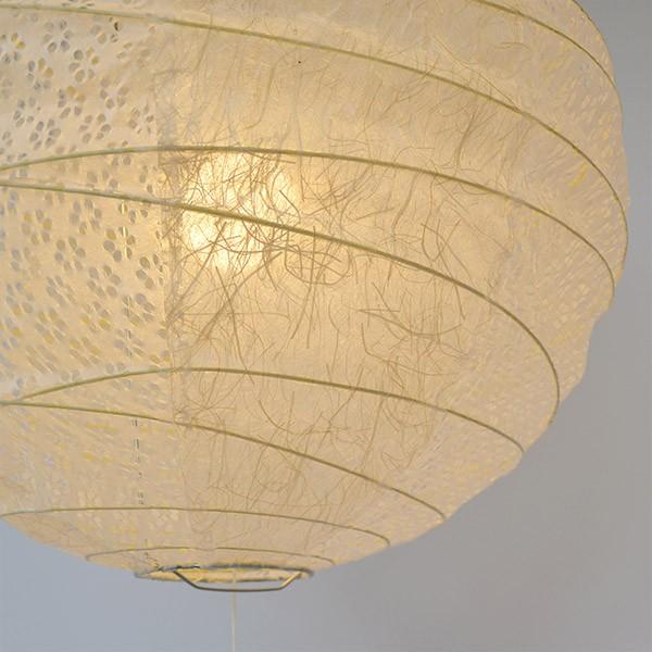 ペンダントライト2灯cross小倉流紙白×小梅白直径45×高さ42.5cm和紙照明日本製和風天井照明