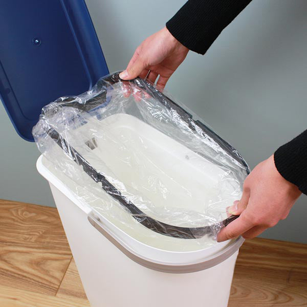 ゴミ箱20Lスリムペタルペール持ち手運べるふた付きペダル式スリムごみ箱ダストボックス