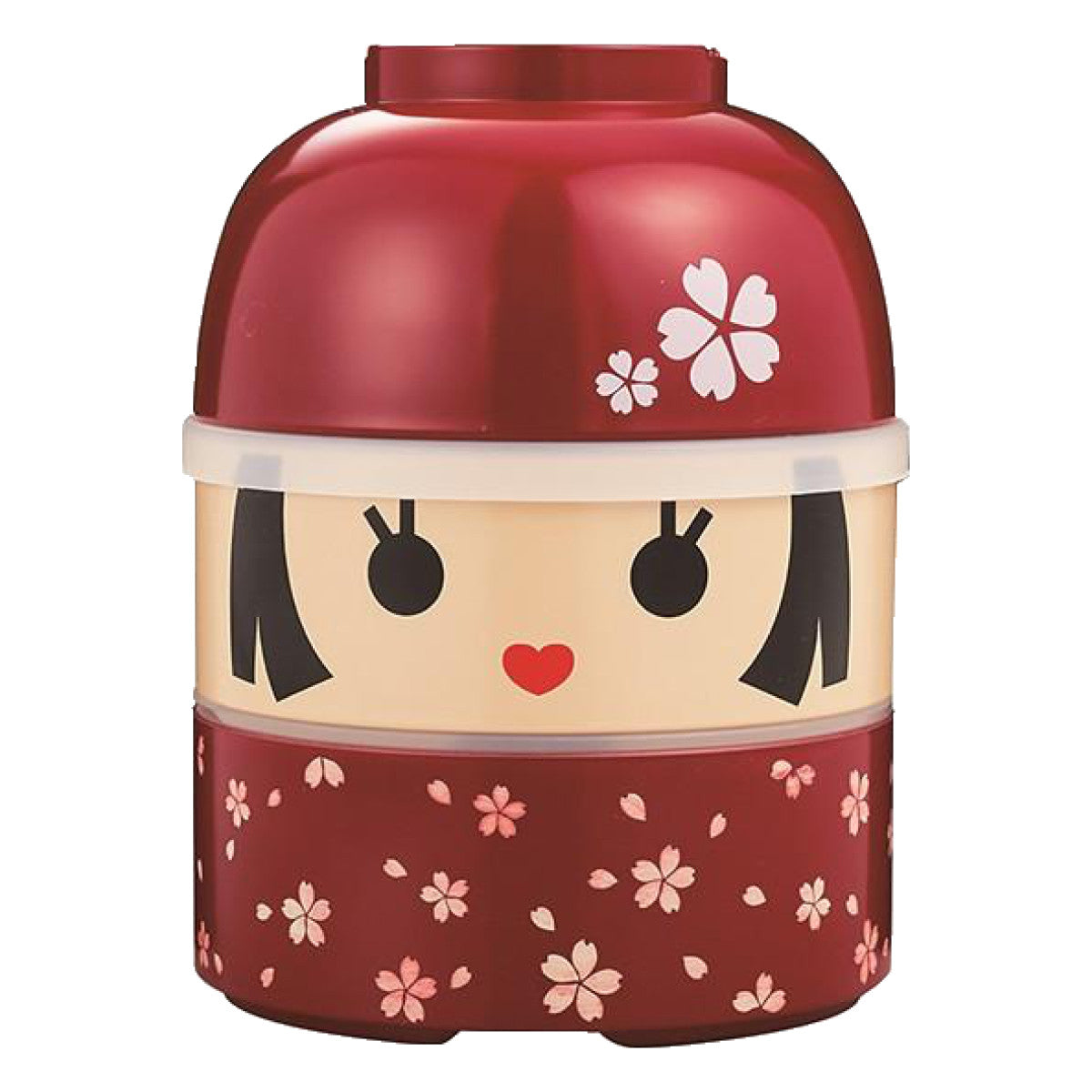 お弁当箱 2段 お椀付き こけし弁当 850ml ランチボックス イチロー