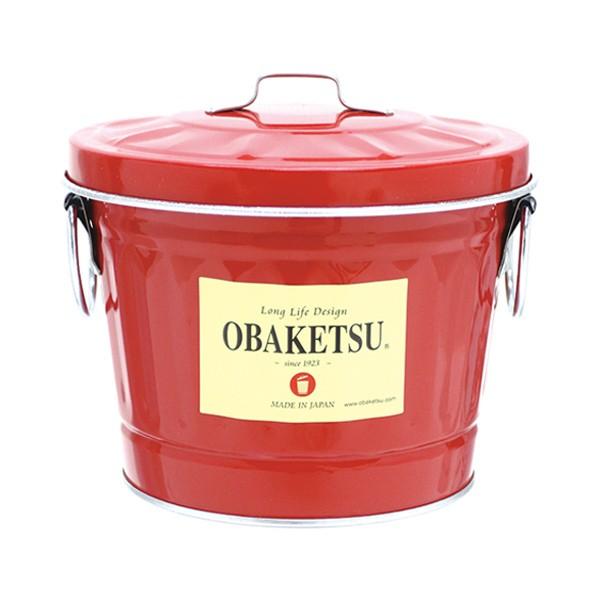 バケツ1LミニオバケツオバケツOBAKETSUおばけつ小さい卓上レトロおしゃれレッド