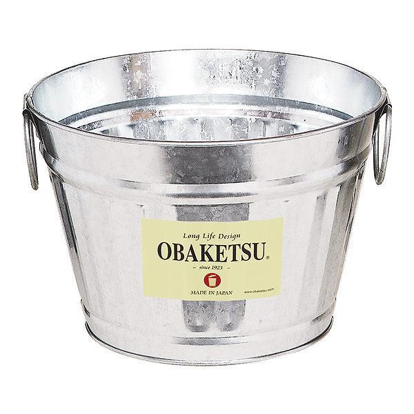 たらい口径23.5cmバケツオバケツOBAKETSU収納トタンおしゃれレトロ