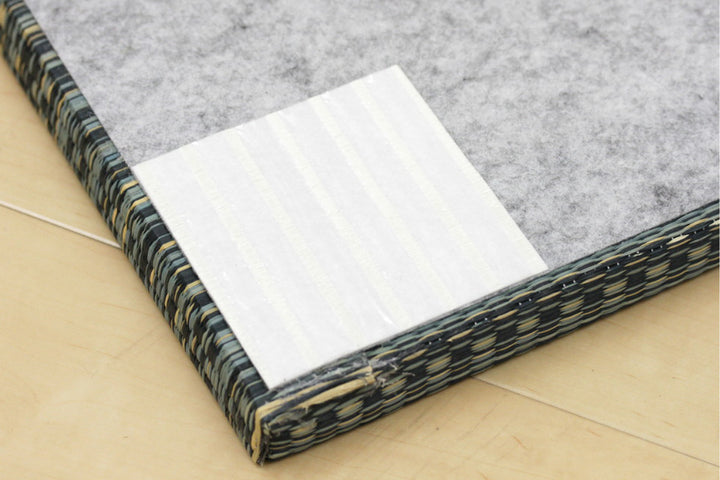 ユニット畳置き畳王騎約65×65滑り止め付きブルー