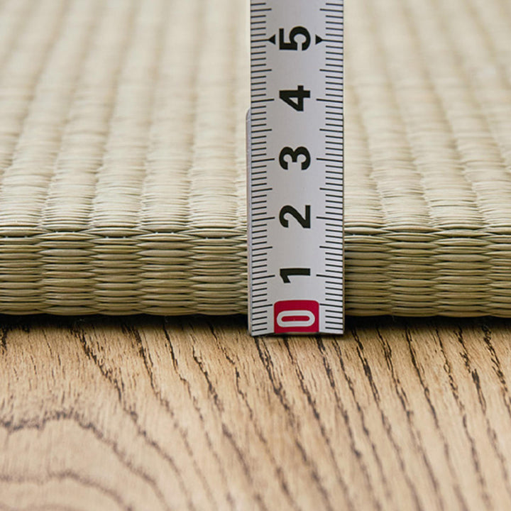 ユニット畳置き畳四季約65×65滑り止め付きブルー