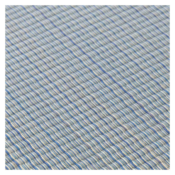 ユニット畳置き畳四季約65×65滑り止め付きブルー