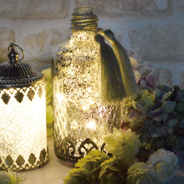 ランタンLEDビジューボトル