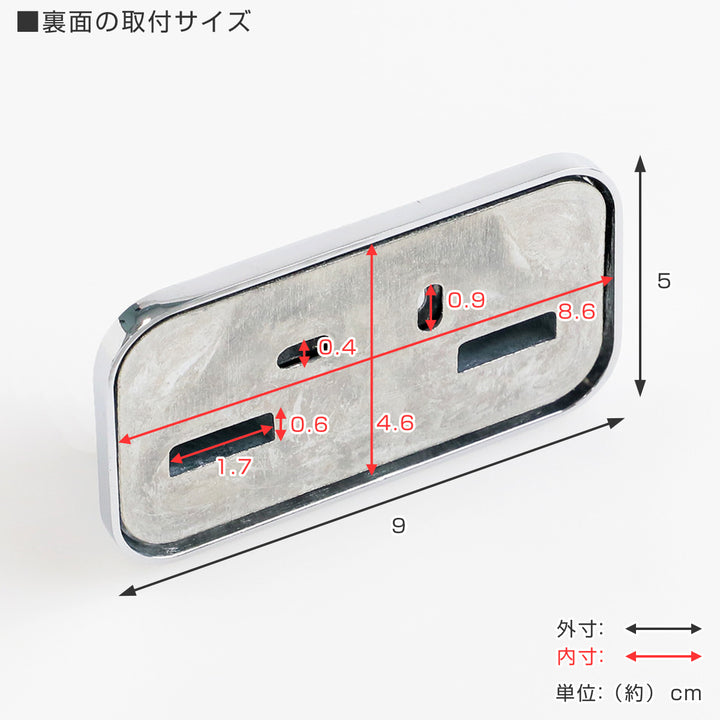 フック2連フックBISKTOREダブルフックビスク