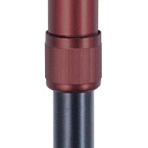 杖伸縮スリムネックツートンステッキ軽量アルミ製