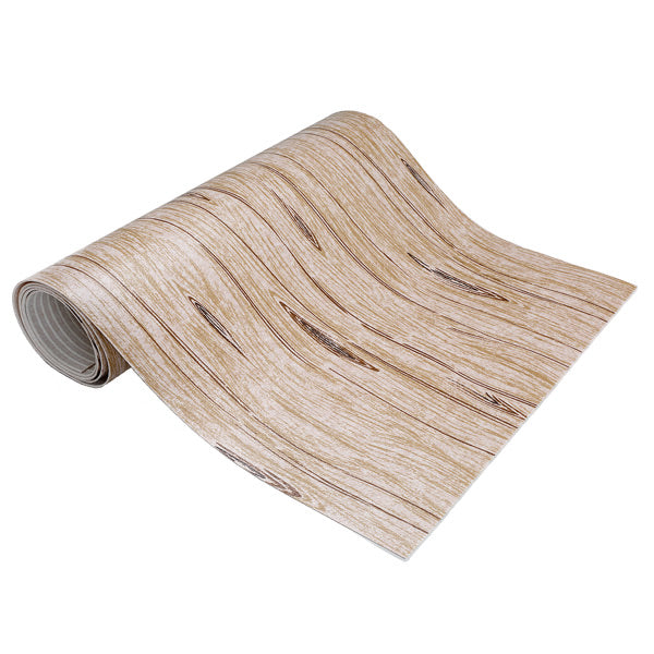 キッチンマット60×180cm拭けるキッチンマットウッド調