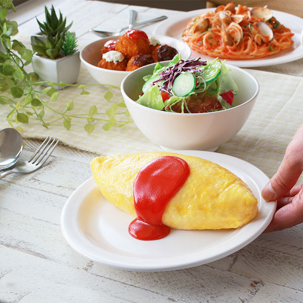 プレート20cmプラスチック軽量皿食器洋食器