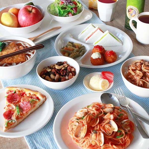 プレート20cmプラスチック軽量皿食器洋食器