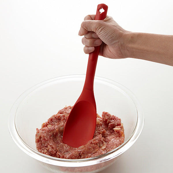 調理スプーンこねてまとまるハンバーグスプーンWW100