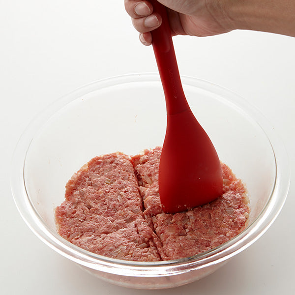 調理スプーンこねてまとまるハンバーグスプーンWW100