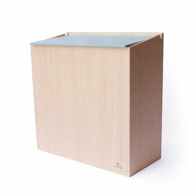 ゴミ箱 木製 スリム ふた付き 8L SLIM DUST ヤマト工芸 ｙａｍａｔｏ ごみ箱