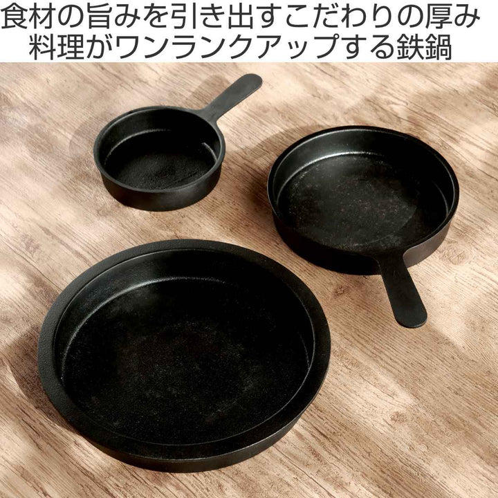 片手鍋14cmIH対応tetu鉄製南部鉄器日本製