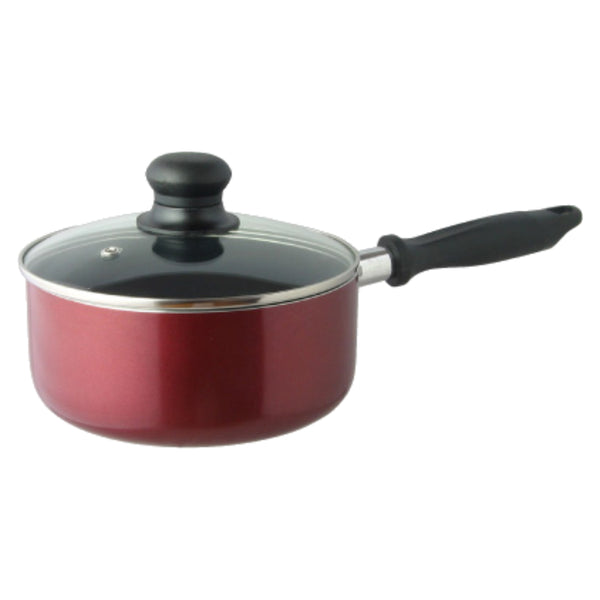 片手鍋18cmIH対応キュイジーヌガラス蓋付き