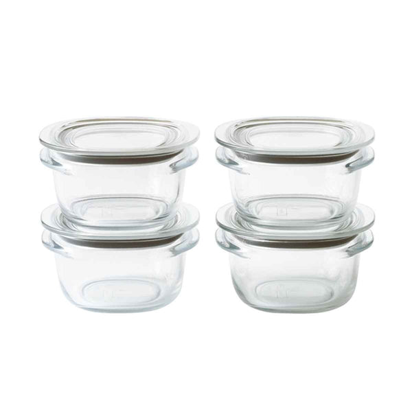 保存容器200ml調理ができる保存容器Sサイズ4個入