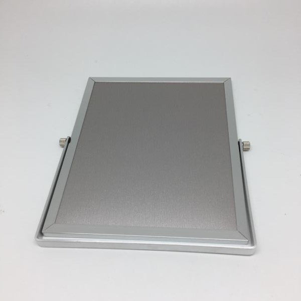 ミラー高さ19.5cm卓上角度調節スタンドミラーアルミミラー鏡かがみ化粧鏡