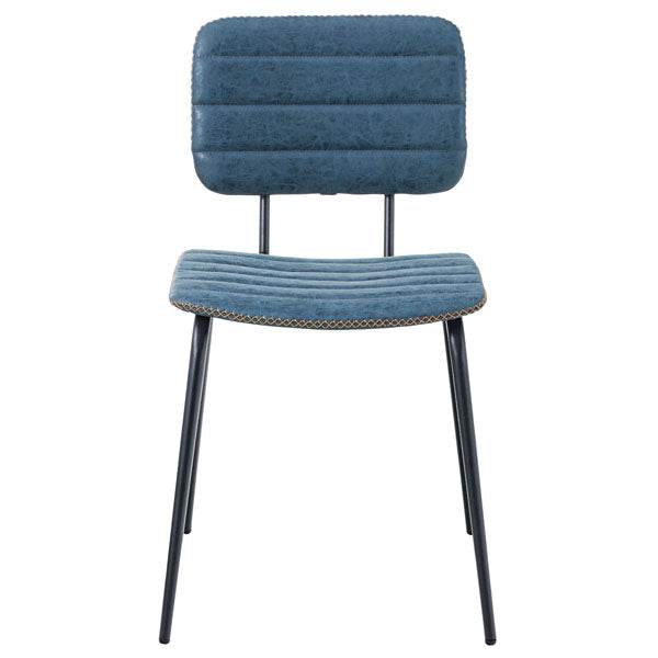 チェア座面高46cm椅子イスダイニングチェアソフトレザーヴィンテージ調