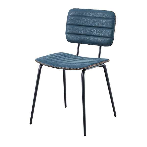 チェア座面高46cm椅子イスダイニングチェアソフトレザーヴィンテージ調